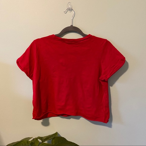 🌸4 for $10🌸 Red Crop Top - Picture 2 of 5